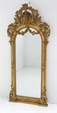 Lot #358 Victorian hanging mirror