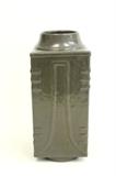 Lot #39 Modern green pottery vase