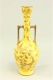 Lot #57 Royal Bonn yellow vase