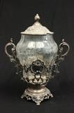 Lot #260 Silver plate champagne tureen
