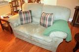 Microfiber loveseat