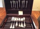Towle "Charlemagne" sterling silver flatware - 34 pieces service for 8