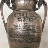 Close up of Woolworth Trophy 