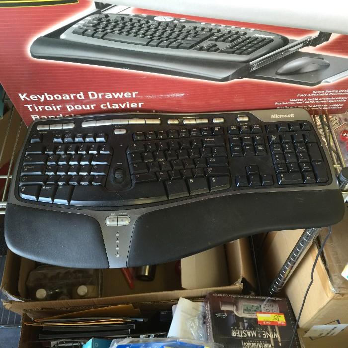 Multiple Keyboards still in the box or Plastic