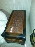 Asian trunk from travels