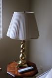 brass lamp