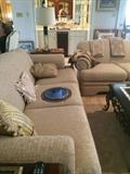               Extra long sofa & matching love seat