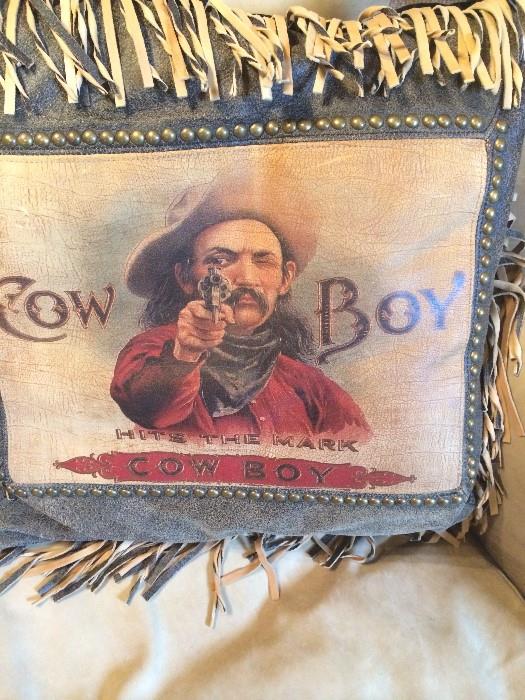                     Cowboy pillow