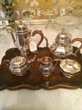            Tiffany & Co English sterling tea service