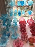                 Great collection of Fenton glassware