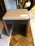1950's Singer sewing machine stool (storage under seat)