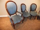 Set of Victorian Chairs, Detail of Arm Chair