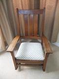 Mission Oak, Stickley Rocking Chair, Signed/Stamped