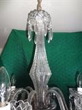 Six Arm Waterford Chandelier