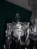 Six Arm Waterford Chandelier