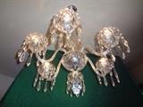 Six Arm Waterford Chandelier