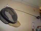 Fencing hat and sword
