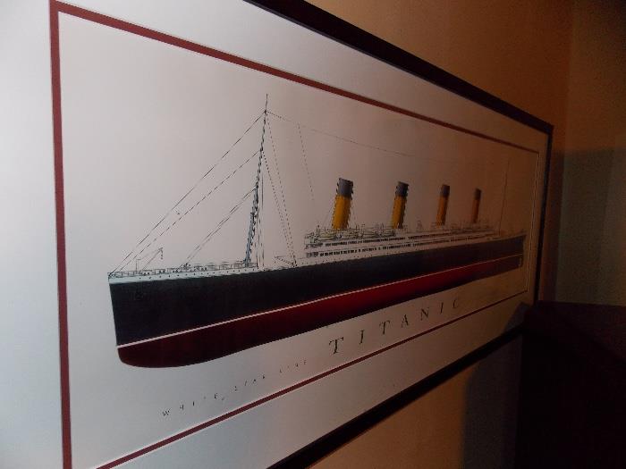 Titanic Framed Print