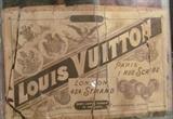 Authentic Louis Vuitton Trunk Paper Label