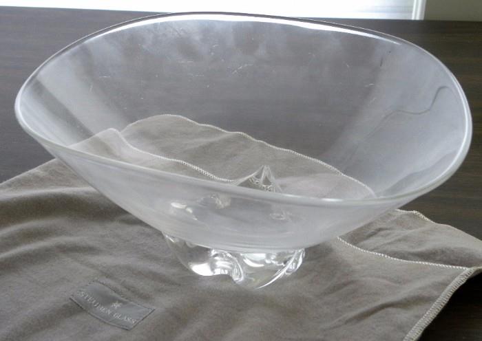 Large Steuben Crystal Bowl