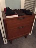 Nice small mid-century bedside table. 
