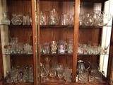 The second half of the glassware in this sale - there's actually more in the kitchen cabinets! 