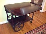 Henkel Harris mahogany tea cart