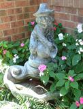 Outdoor water fountain