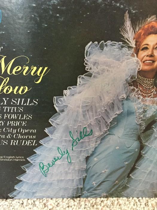 signed Beverly Sills