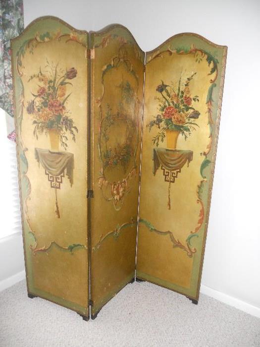 Decorative screen with some damage