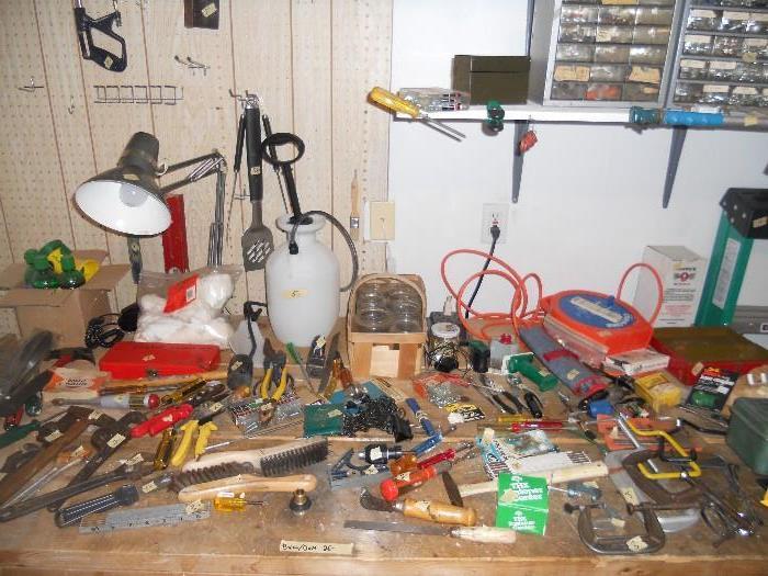 Tools and work bench/desk
