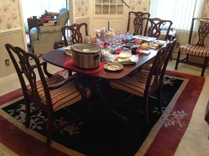 Dining Table / 6 Chairs $ 450.00