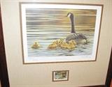 Duck stamp limited edition print.