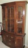 Cherry Pennsylvania House china cabinet.