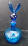 www.CTOnlineAuctions.com/SandhillsNC                     Very Rare, Vintage Blenko Playboy Bunny Decanter