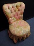 www.CTOnlineAuctions.com/SandhillsNC                    Lovely Floral Patterned Chair