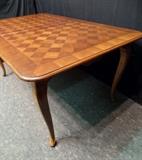 www.CTOnlineAuctions.com/SandhillsNC               Large Guild Hall Table with Two Leaves