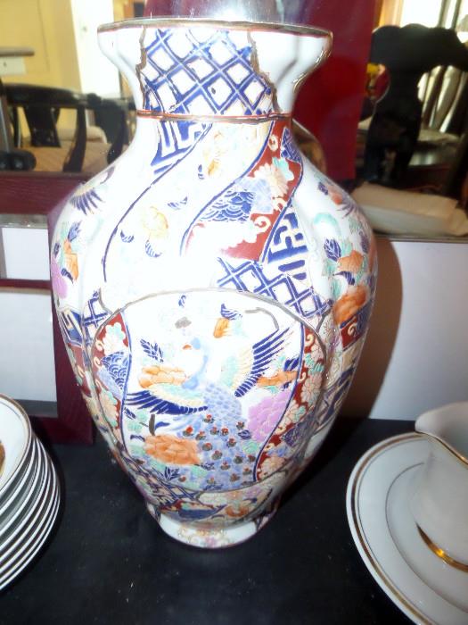 large newer Asain vase