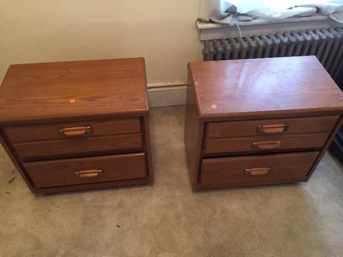 2 side tables for bedroom, $20.00 each