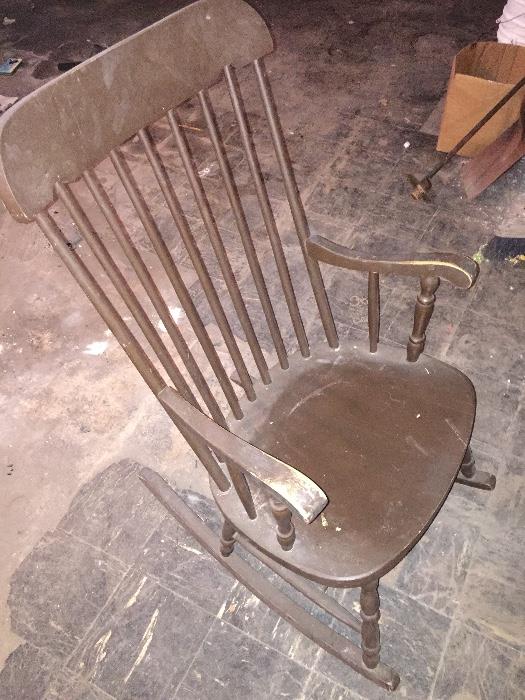 Rocking chair $20.00