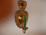Brass sconce and other brass décor items available