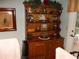 Vintage china hutch