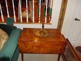 Antique drop leaf table
