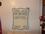 Gig Harbor Hotel sign
