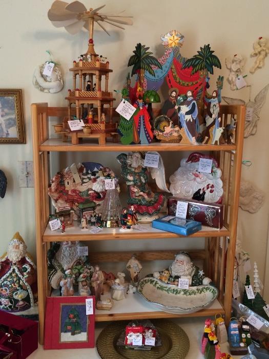 Large selection of quality Christmas decor and collectibles