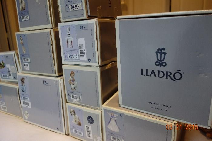 LLADRO in original boxes