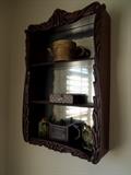 Smaller Asian wall mount curio.