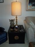 Asian style end tables.
