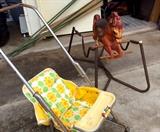 70's Stroller, Wonder Riding Rocking Horse