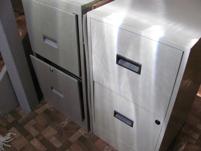 2 drawer filing cabinets
